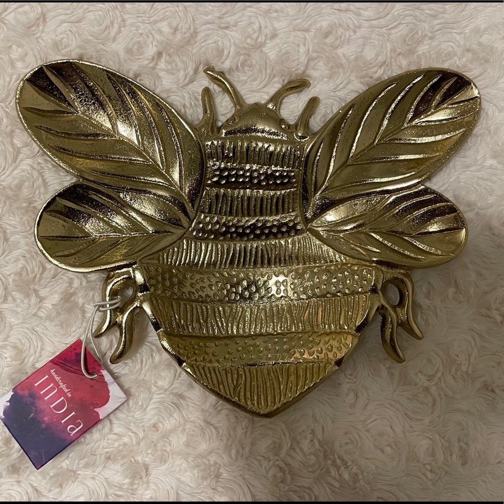 Bee Golden Tray